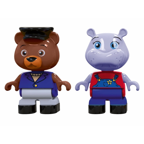 Aquaplay Figures Bear and Hippopotamus